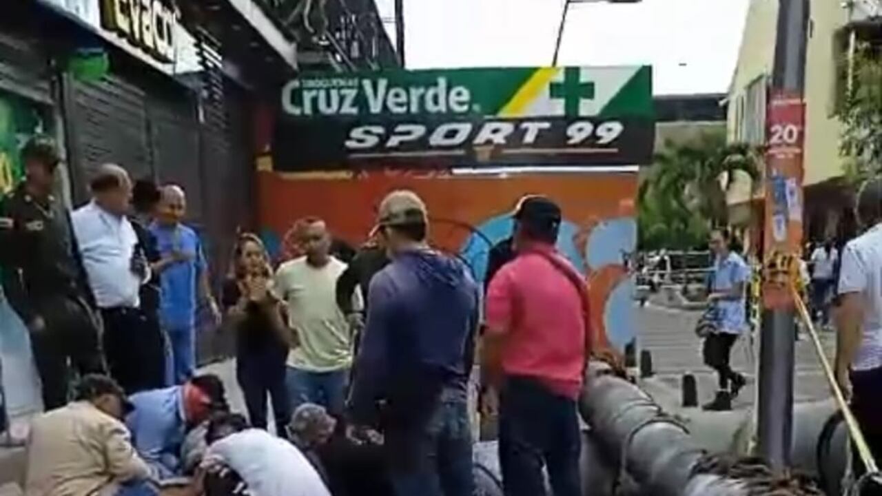 Hombre que podaba una palma falleció el Palmira