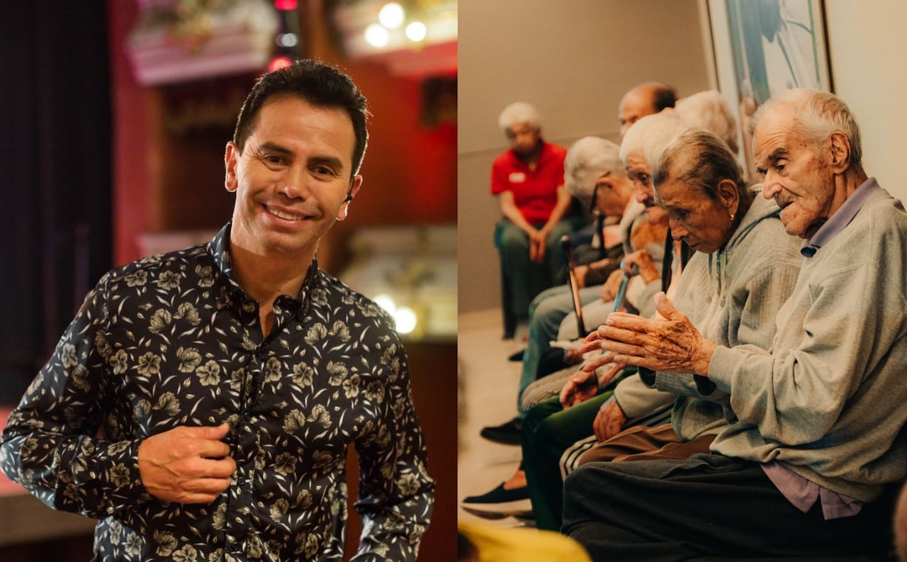 Jhonny Rivera y su familia alojan a adultos mayores damnificados