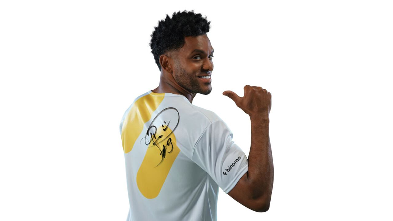 Del 14 de octubre al 15 de noviembre, Binomo ofrece la oportunidad de ganar premios exclusivos de Miguel Borja.