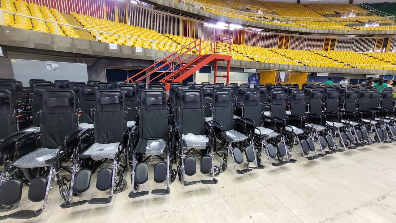 1.000 personas con discapacidad reciben sillas de ruedas en el Valle del Cauca