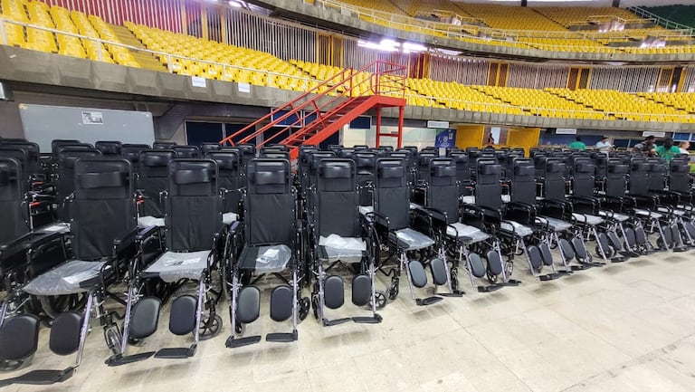 1.000 personas con discapacidad reciben sillas de ruedas en el Valle del Cauca