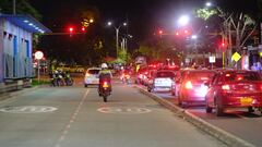 Control a invasión del carril del Mío en Cali