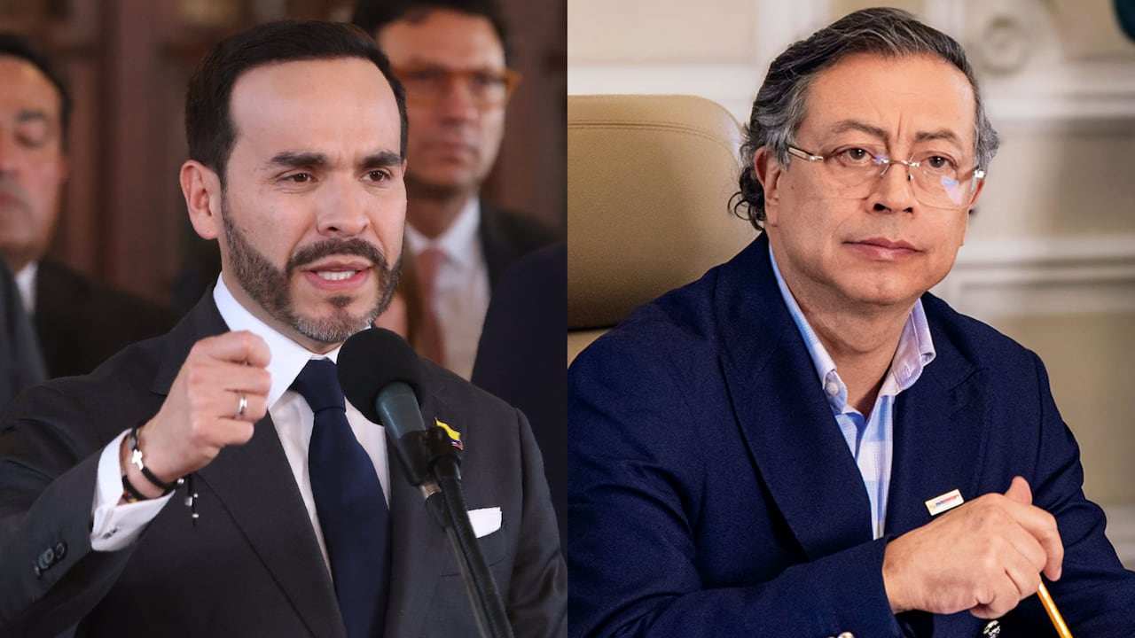 Abelardo De La Espriella y Gustavo Petro.