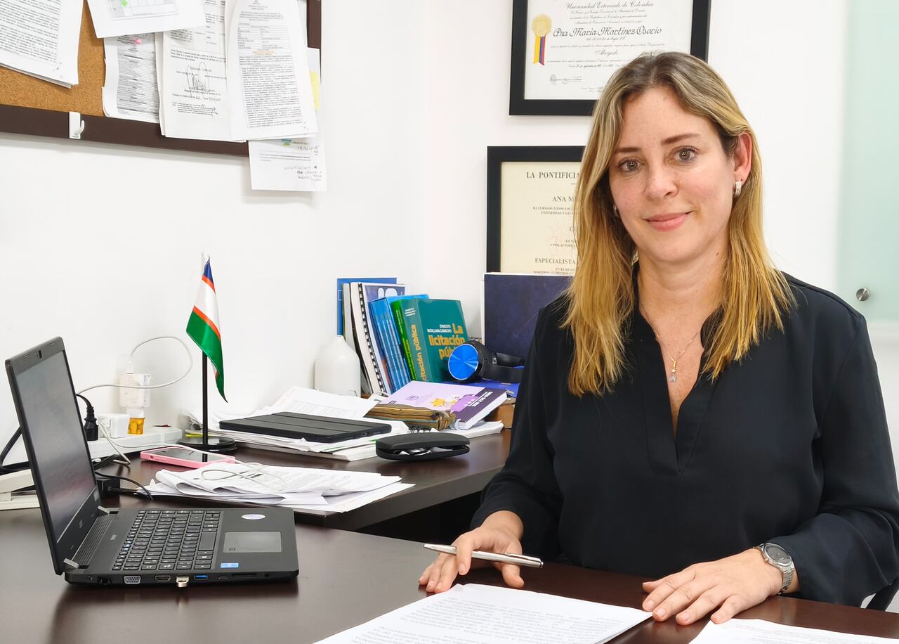 Ana María Martínez, directora del Departamento Administrativo de Contratación Pública de Cali