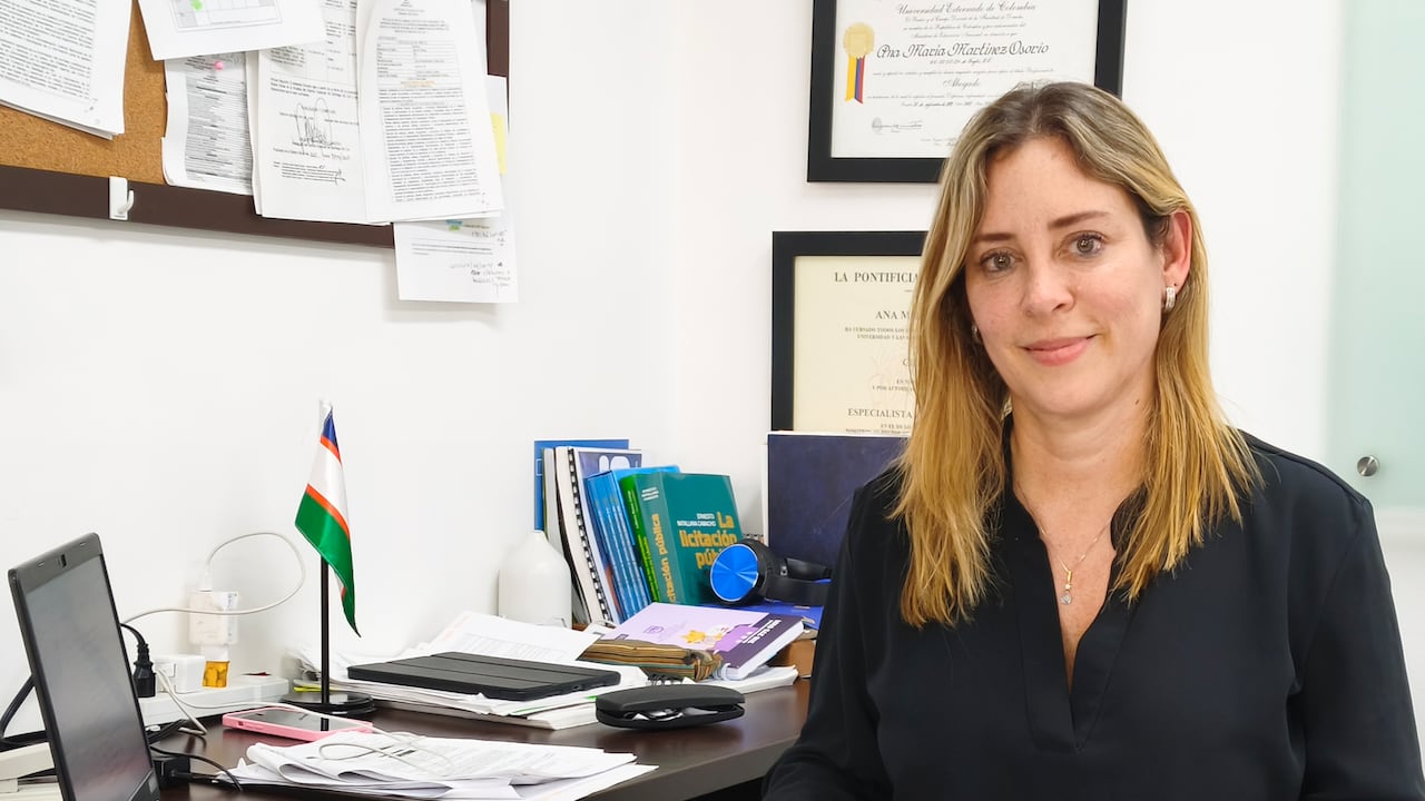 Ana María Martínez, directora del Departamento Administrativo de Contratación Pública de Cali