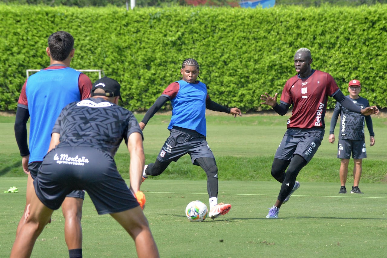 Entrenamiento América de Cali Liga Betplay I 2026.