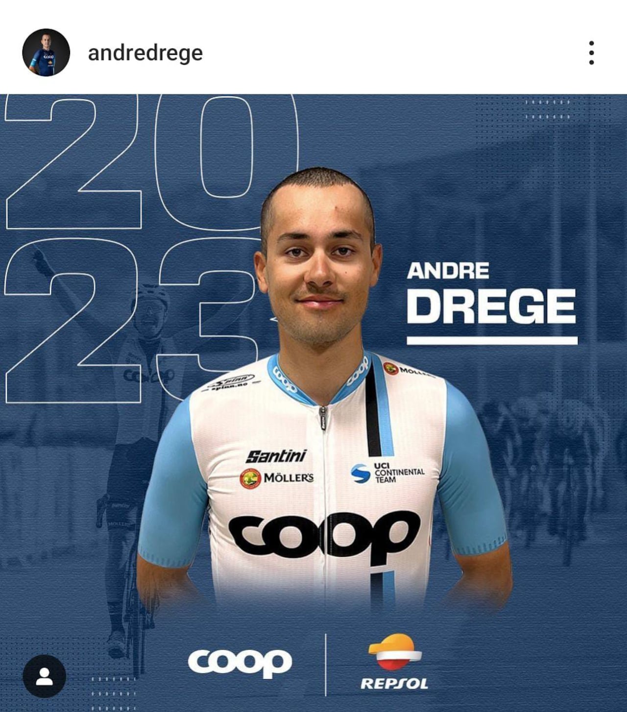 André Drege era de Noruega.