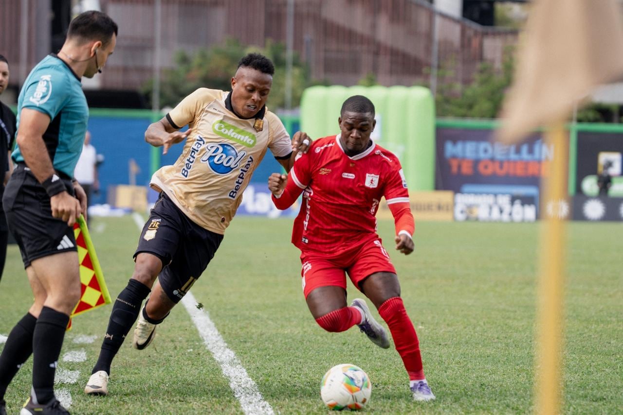 Imagen del partido entre Águilas Doradas y América de Cali por la fecha 12 del primer semestre de la Liga Colombiana 2026.