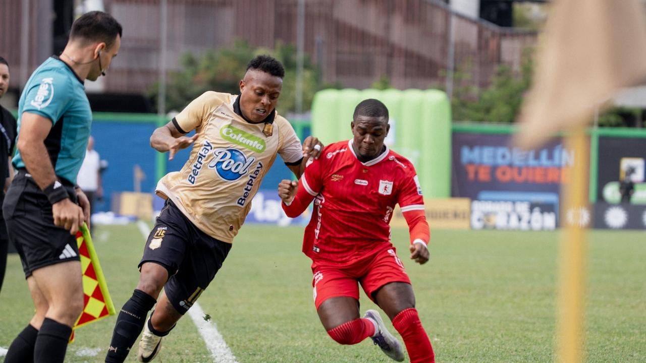 Imagen del partido entre Águilas Doradas y América de Cali por la fecha 12 del primer semestre de la Liga Colombiana 2026.