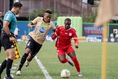 Imagen del partido entre Águilas Doradas y América de Cali por la fecha 12 del primer semestre de la Liga Colombiana 2026.