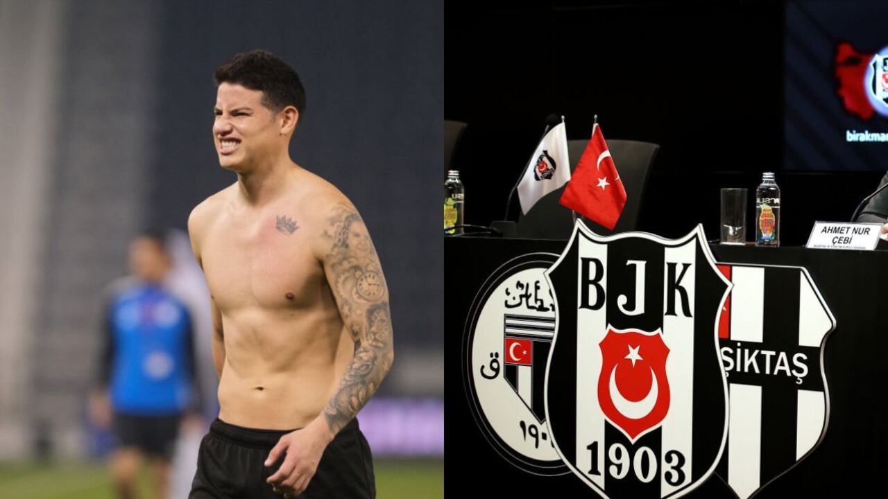James podría llegar al Besiktas.