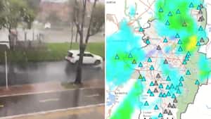 Así está el panorama de Bogotá en la tarde de este viernes, 19 de abril.