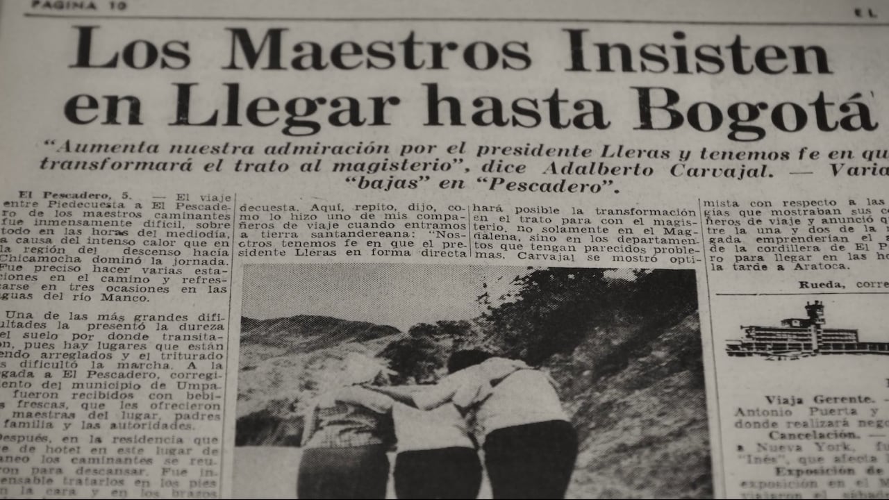 Documental 'La marcha del hambre'