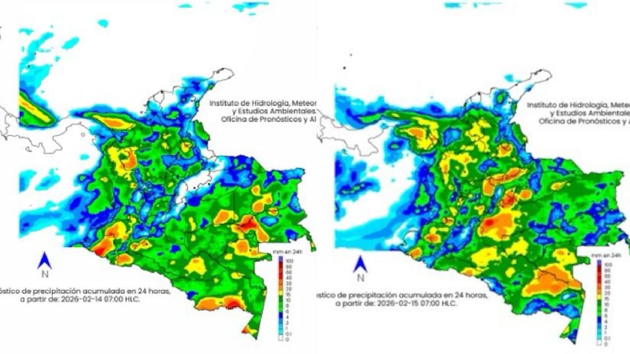 El Instituto de Hidrología, Meteorología y Estudios Ambientales entregó el clima para los próximos días.
