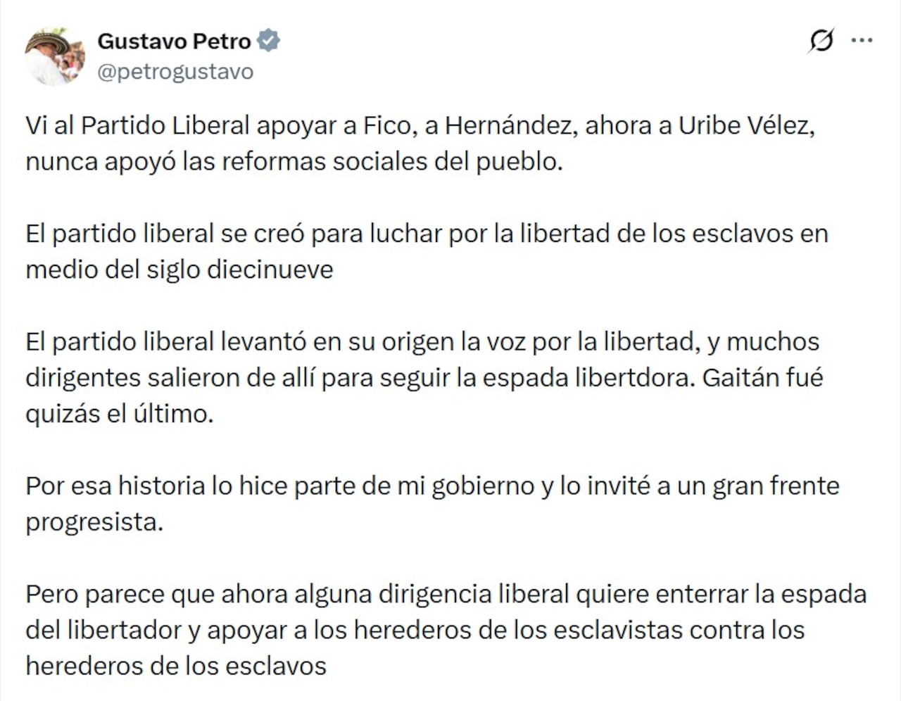 Trino Gustavo Petro