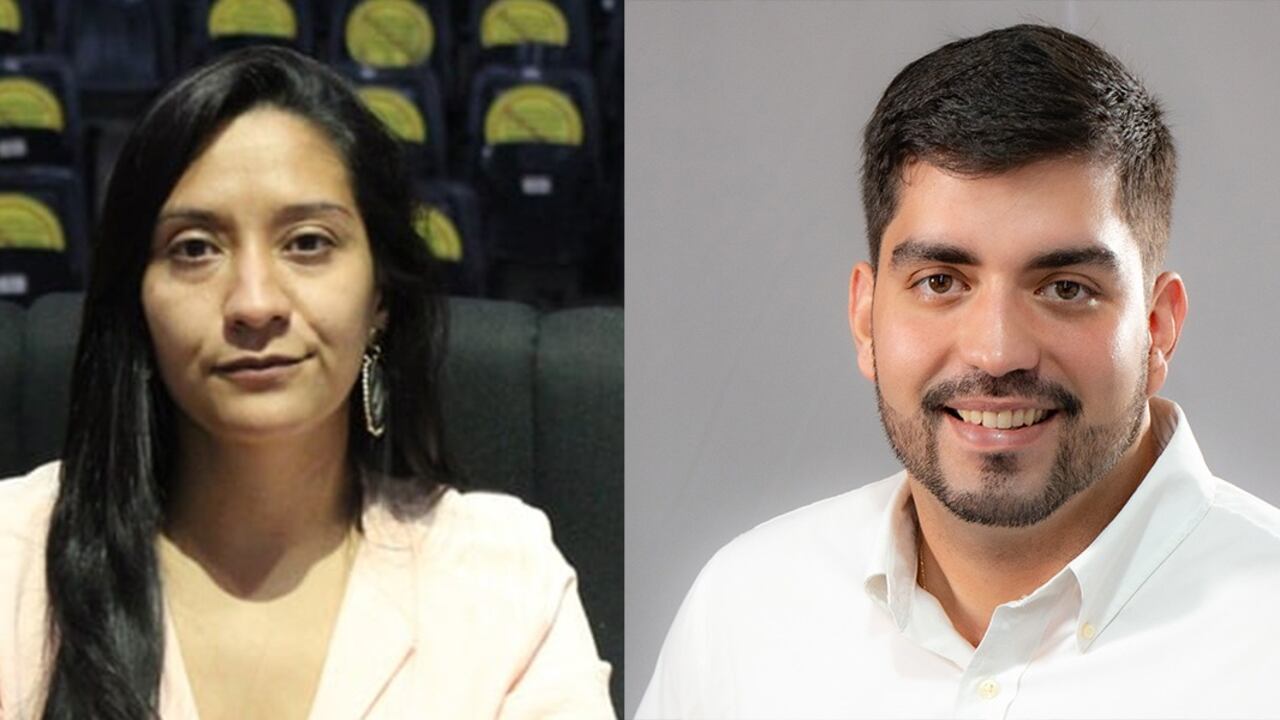 Ana Erazo y Juan Felipe Murgueitio, concejales electos en Cali,  chocaron en redes sociales.