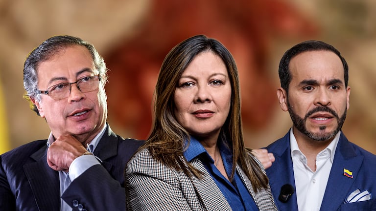 Gustavo Petro, Luz Adriana Camargo, Abelardo de la Espriella