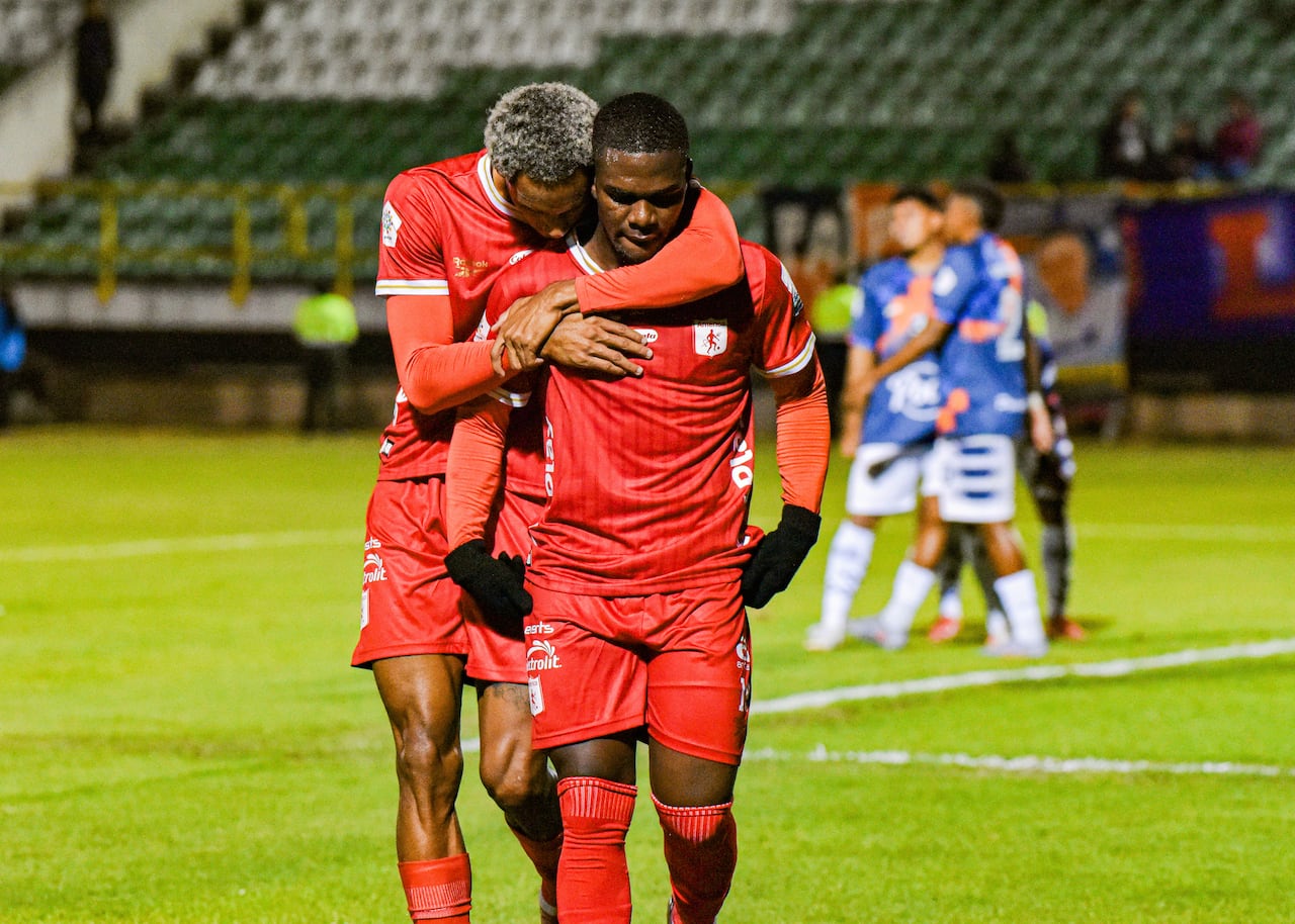 Imagen del partido entre Boyacá Chicó y América de Cali por la fecha 2 del primer semestre de la Liga Colombiana 2026.