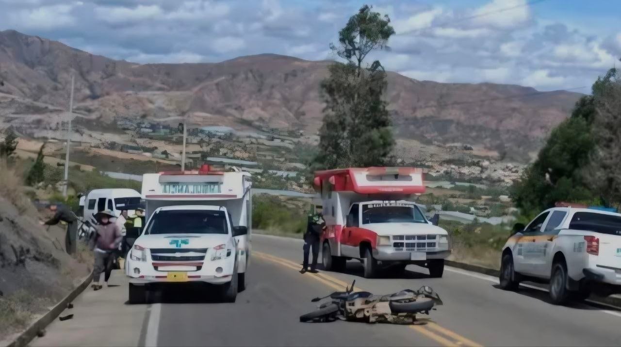 El accidente de tránsito ocurrió en el kilómetro 43 de la vía nacional, en el sector Villa Rosita, Boyacá.