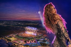 Shakira la romperá en España, con una residencia de tres días, en su propio estadio
Creado con chat GPT. Fotos de Maya Sarim y Chris Cornejo, Live Nation..
