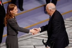 Ana Corina Sosa recibió el reconocimiento.