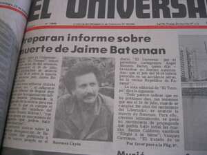 Jaime Bateman fue uno de los comandantes más conocidos del M-19.