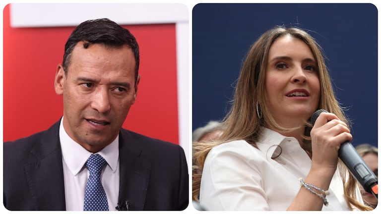 Pedro Sánchez y Paloma Valencia