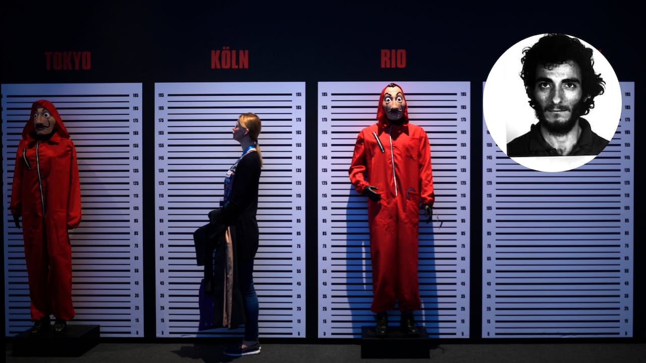 El hombre participó en el asalto que inspiró la popular serie.