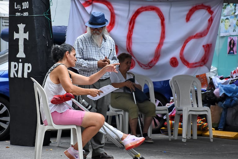 Protestas Usuarios Nueva EPS