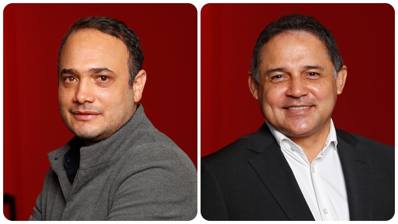 Los senadores Alfredo Deluque y Honorio Henríquez.
