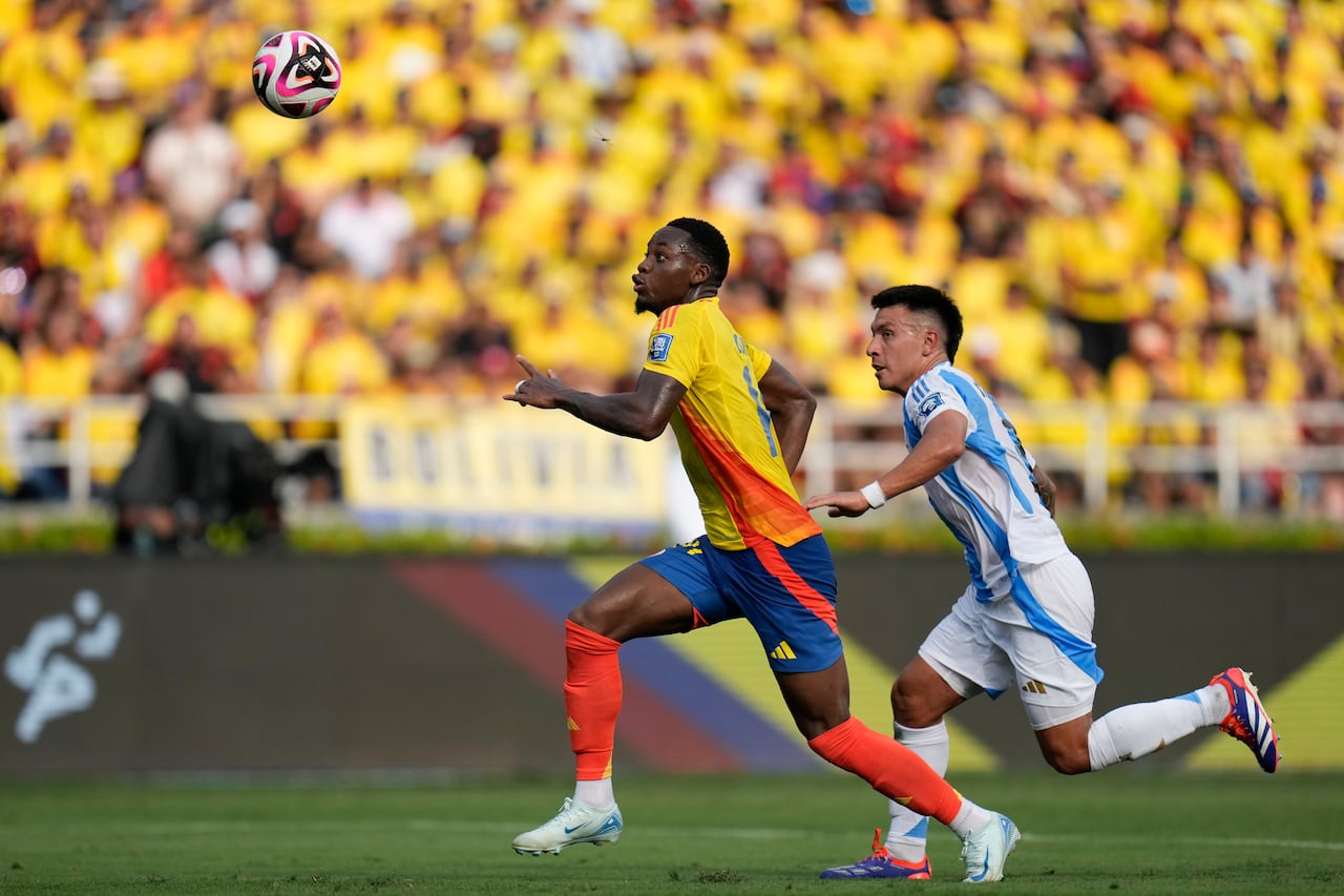 Colombia vs Argentina - fecha 8 - Eliminatorias Sudamericanas.
