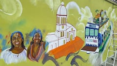 Varios artistas del centro del Cauca lideran la creación de un mural en homenaje a las víctimas del atentado ocurrido el 25 de abril de 2026.