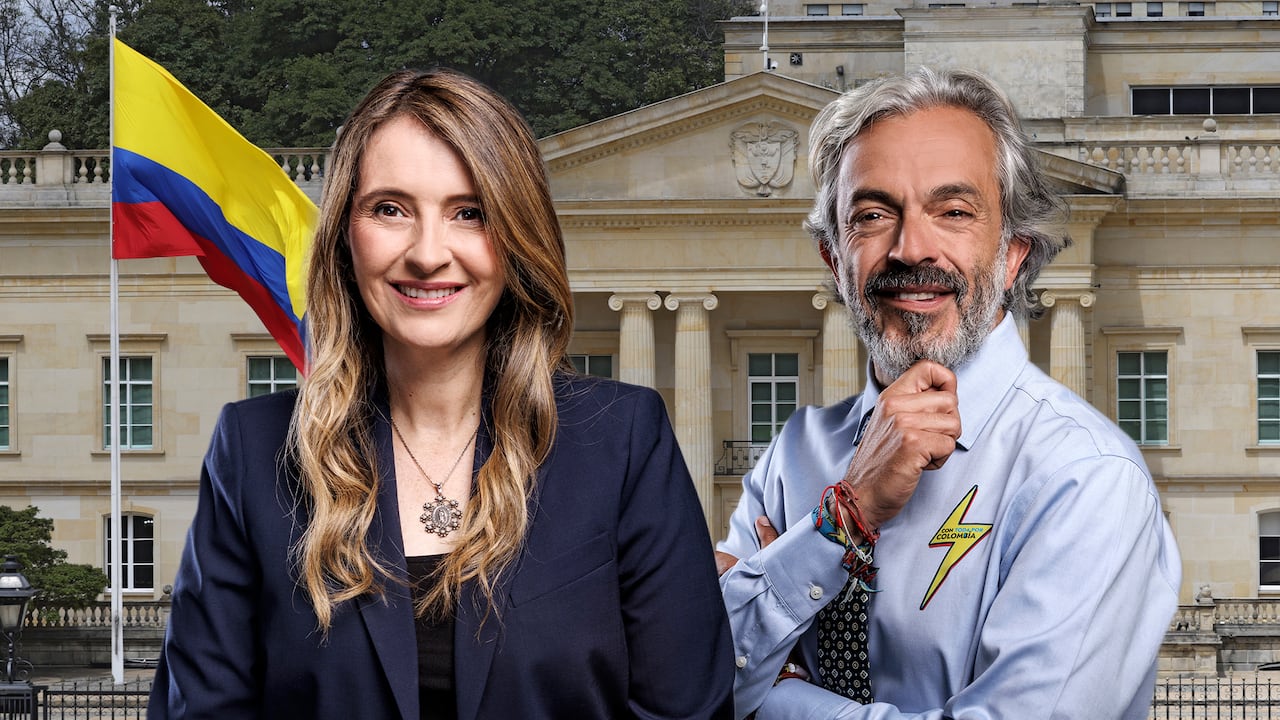 Paloma Valencia y Juan Daniel Oviedo.