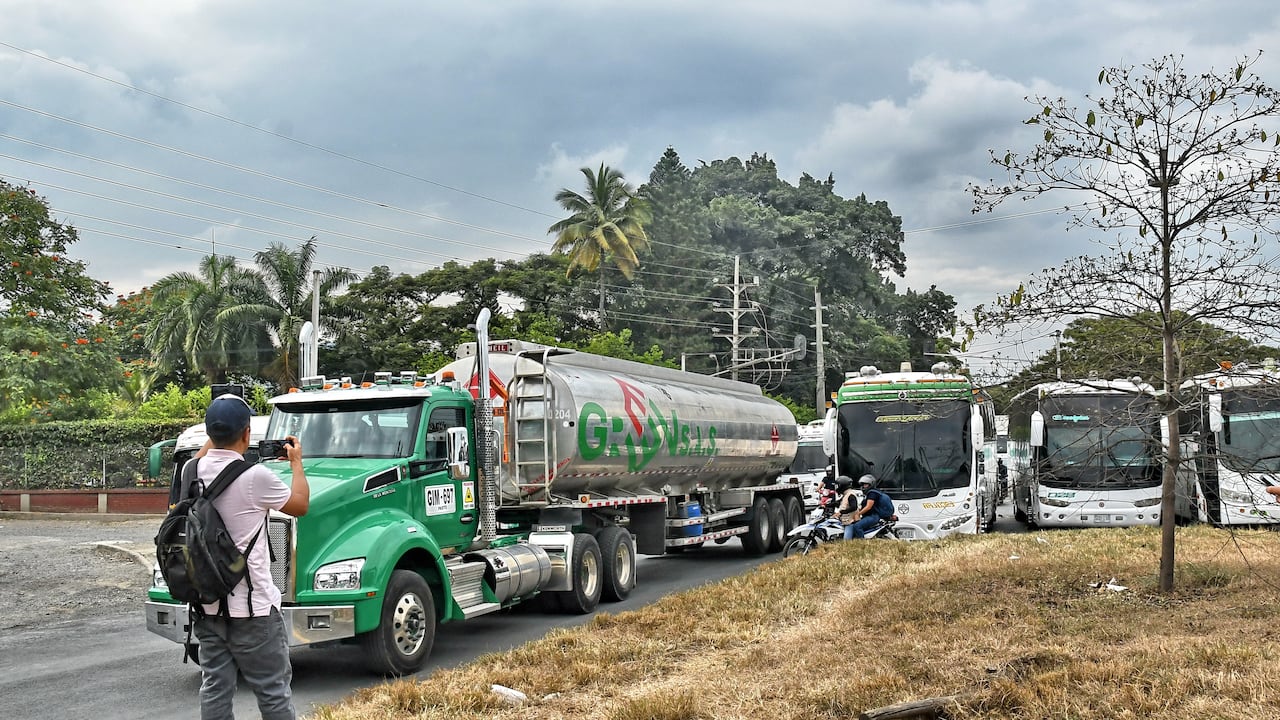 Este es el panorama en el sector de Cencar, zona industril, via Cali yumbo, Fotos Wirman Rios, Sep 5 de 2024, Cali Valle del Cauca, EL PAIS