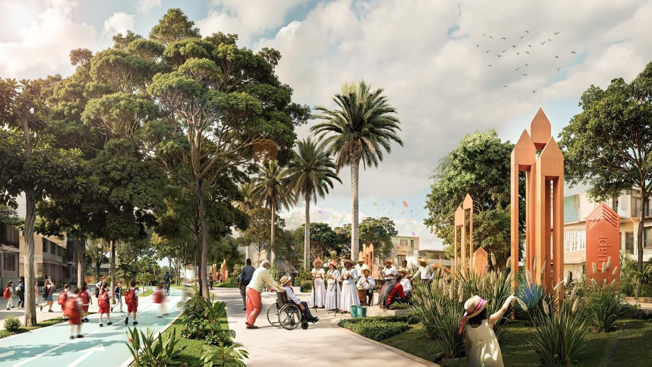 Se proyecta para el primer semestre de 2026 el inicio de la construcción del Bulevar Figueroa, un parque lineal que impactará positivamente las comunas 13, 14 y 15.