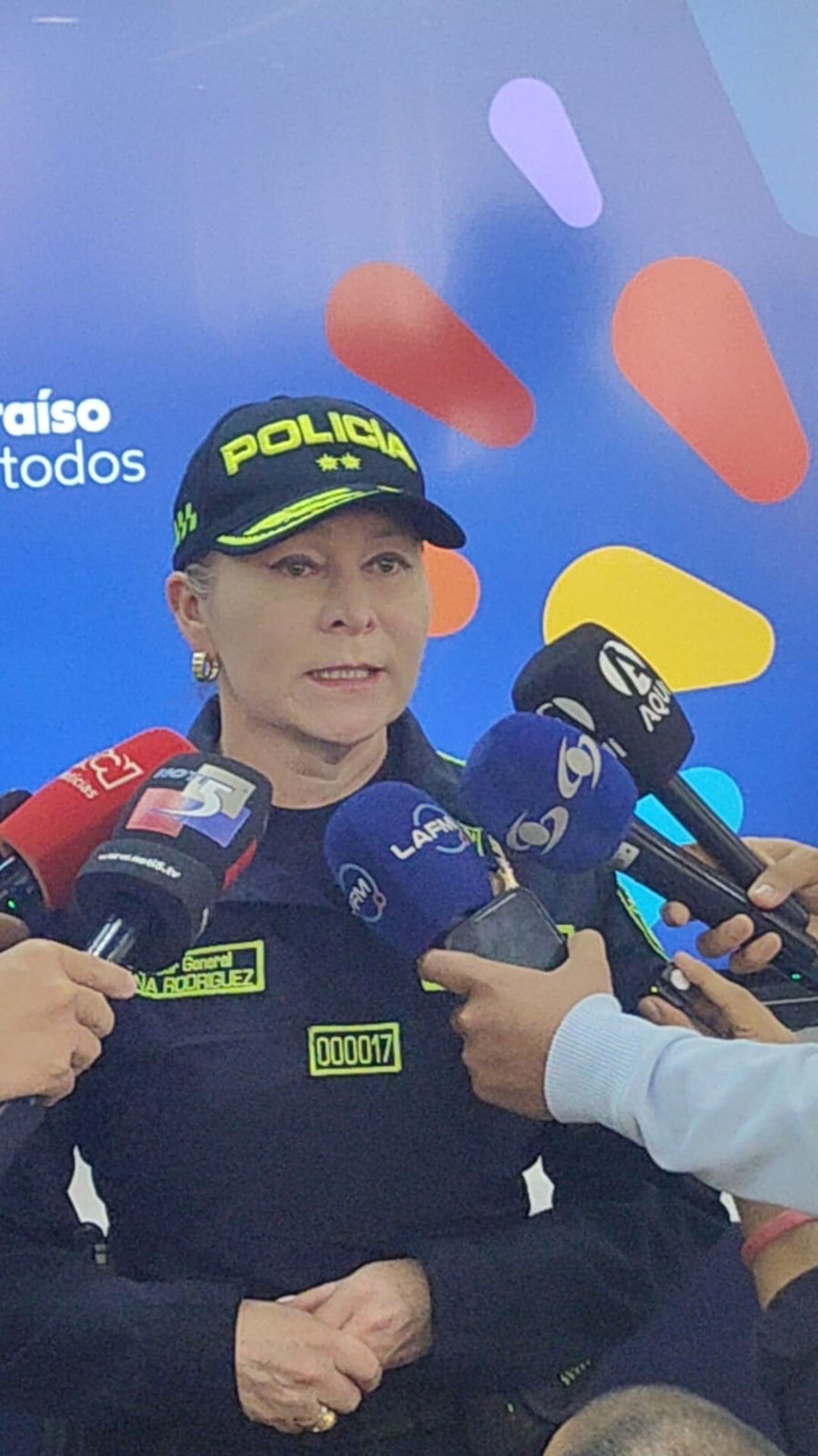 La comandante de la Policía Valle, brigadier general Sandra Liliana Rodríguez, indicó que aumentaron el número de uniformados.