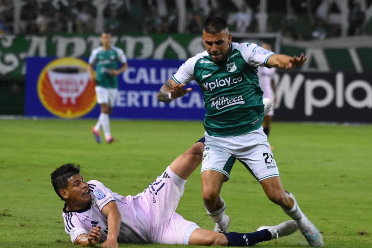 Imagen del partido entre Deportivo Cali y Millonarios por la fecha 5 del primer semestre de la Liga Colombiana 2026.