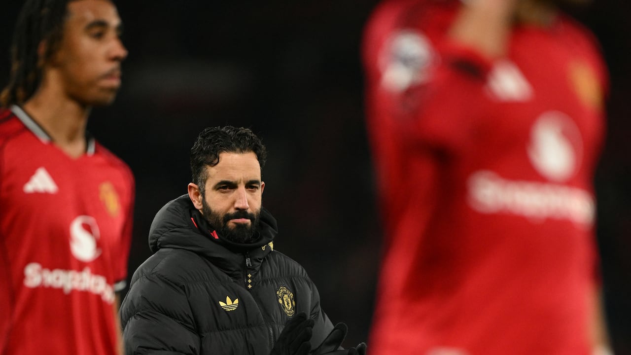Ruben Amorim, director técnico del Manchester United.