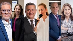 Carlos Suárez, Ludmila Vergara, Jorge Jaller, Betzy Martínez, José Camilo Manzur y Claudia Lafaurie hacen parte de la nueva Junta Directiva de Ecopetrol.