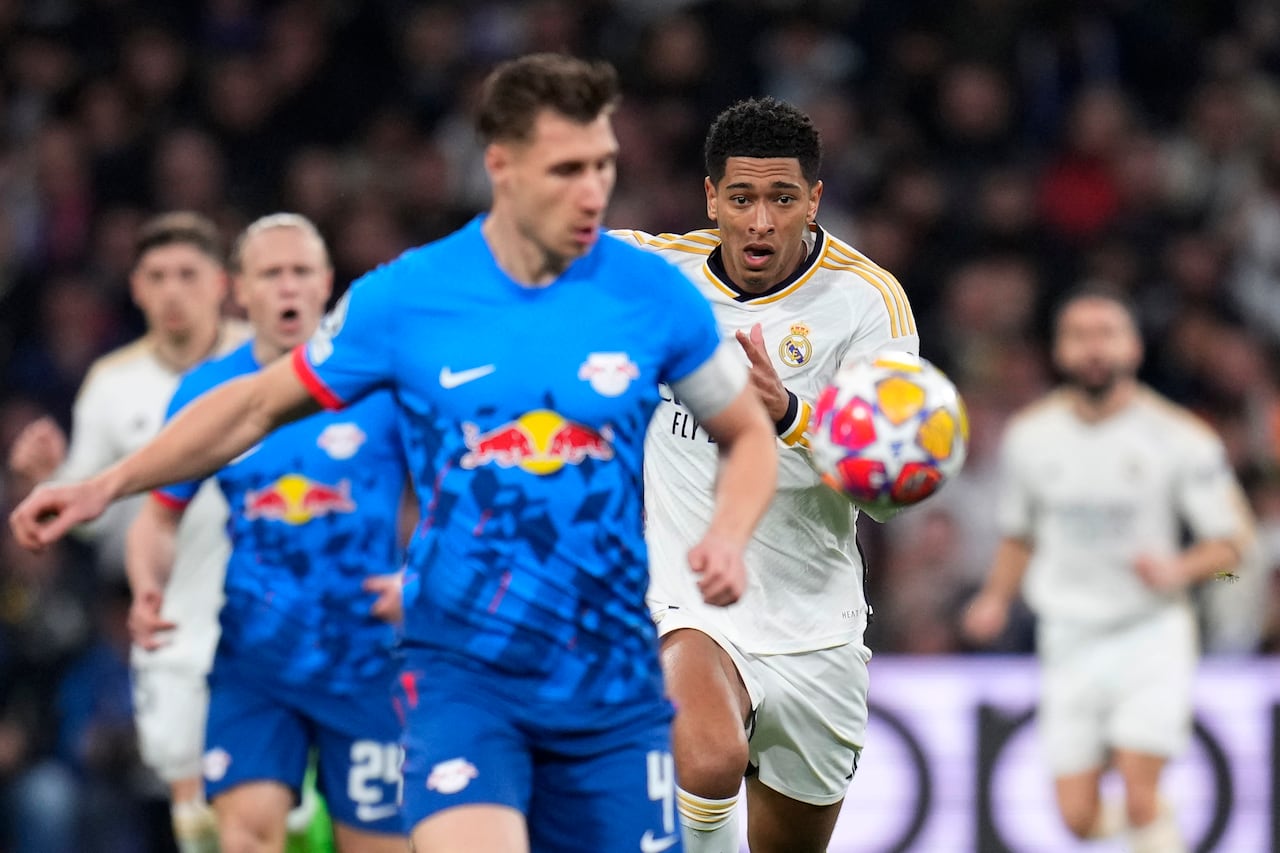 Leipzig apretaba de cara al cierre del partido.