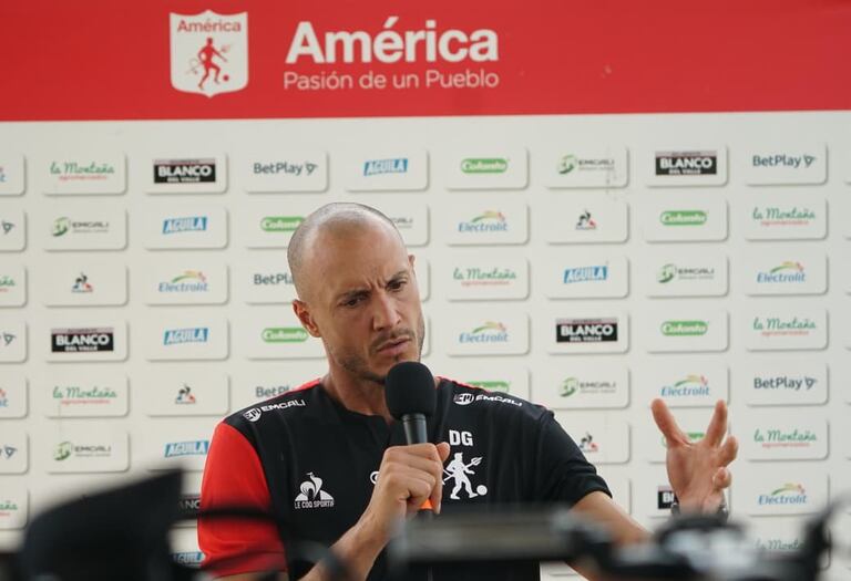 Técnico del América de Cali en 2025 es David González. Foto Jorge Orozco