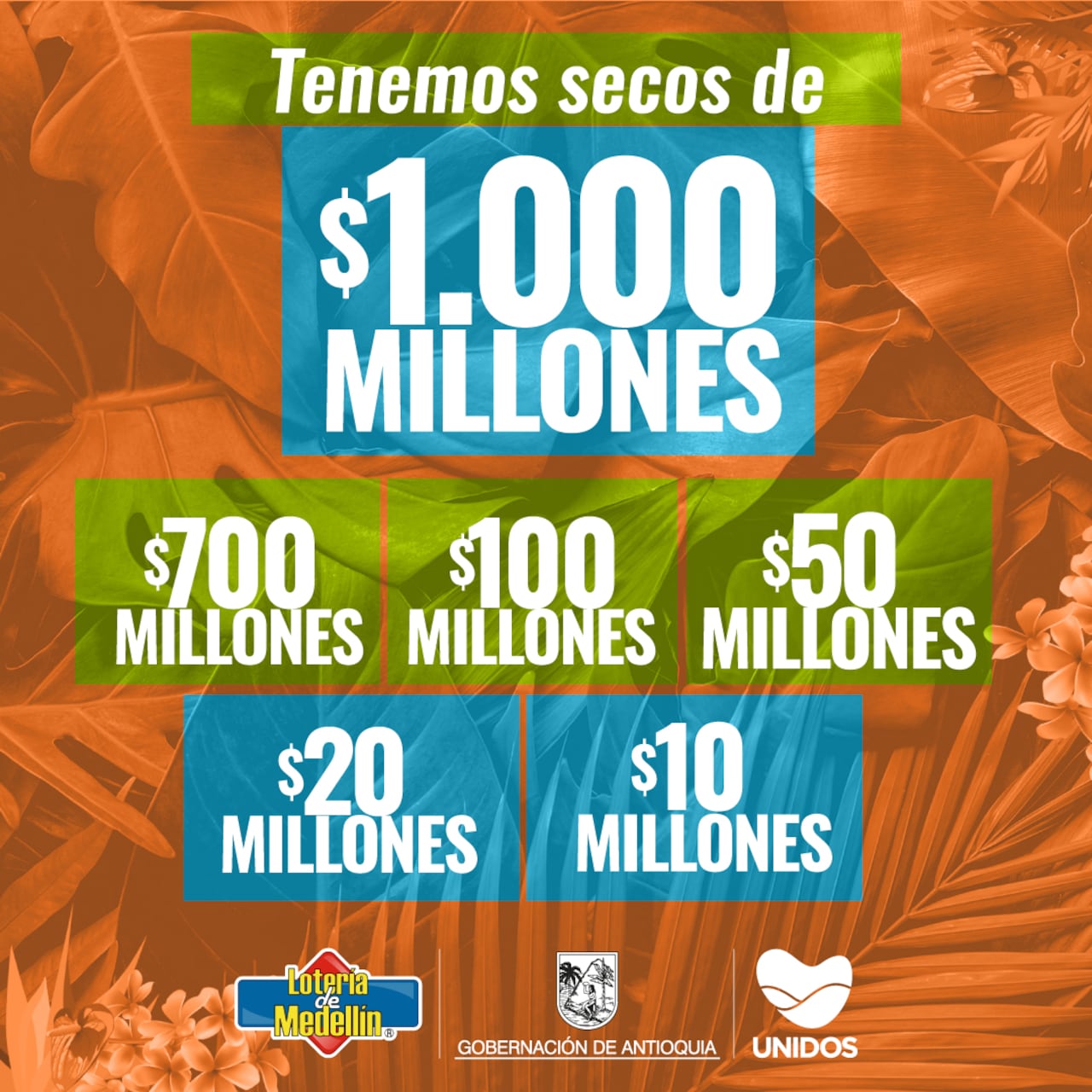 La Lotería de Medellín cuenta con gran cantidad de opciones para que los jugadores tengan más posibilidades de ganar.