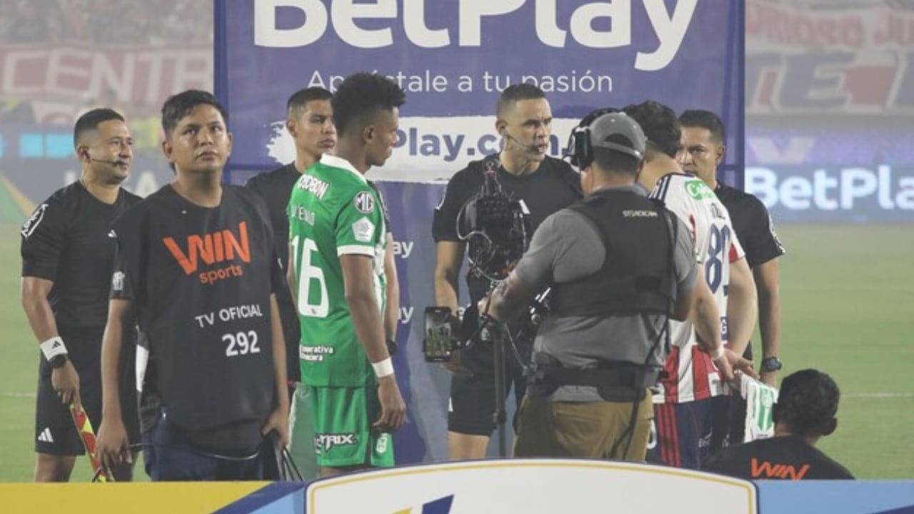 Junior vs. Atlético Nacional. En la final la terna arbitral tuvo al central Carlos Ortega (Bolívar) y el VAR, Never Manjarrez (Córdoba)
