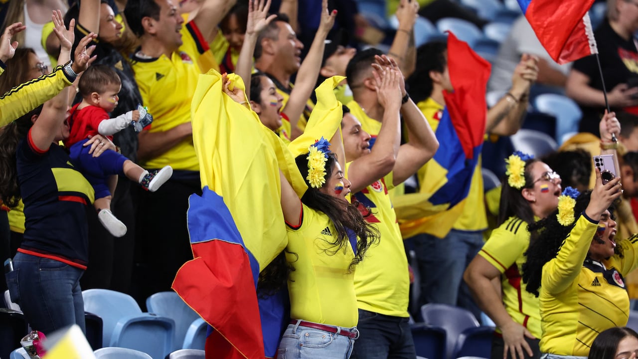 Los colombianos hicieron sentir local a la selección femenina en Australia.