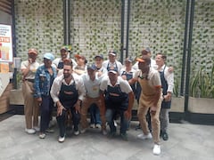 Qbano de San Fernando es el segundo local que se abrió en Cali. Aquí, su equipo humano.