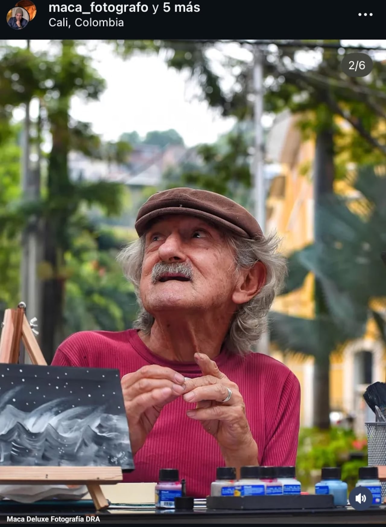 Luto en Cali por la muerte del artista Gustavo Hincapié Reyes.