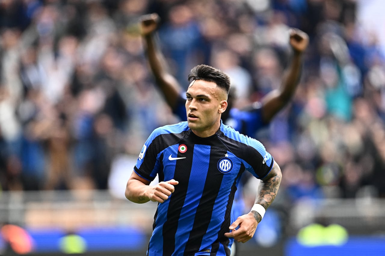 Lautaro Martínez, jugador argentino del Inter de Milán.