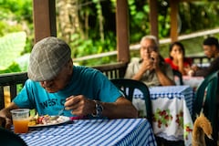 Comedores comunitarios en la zona rural de Cali.