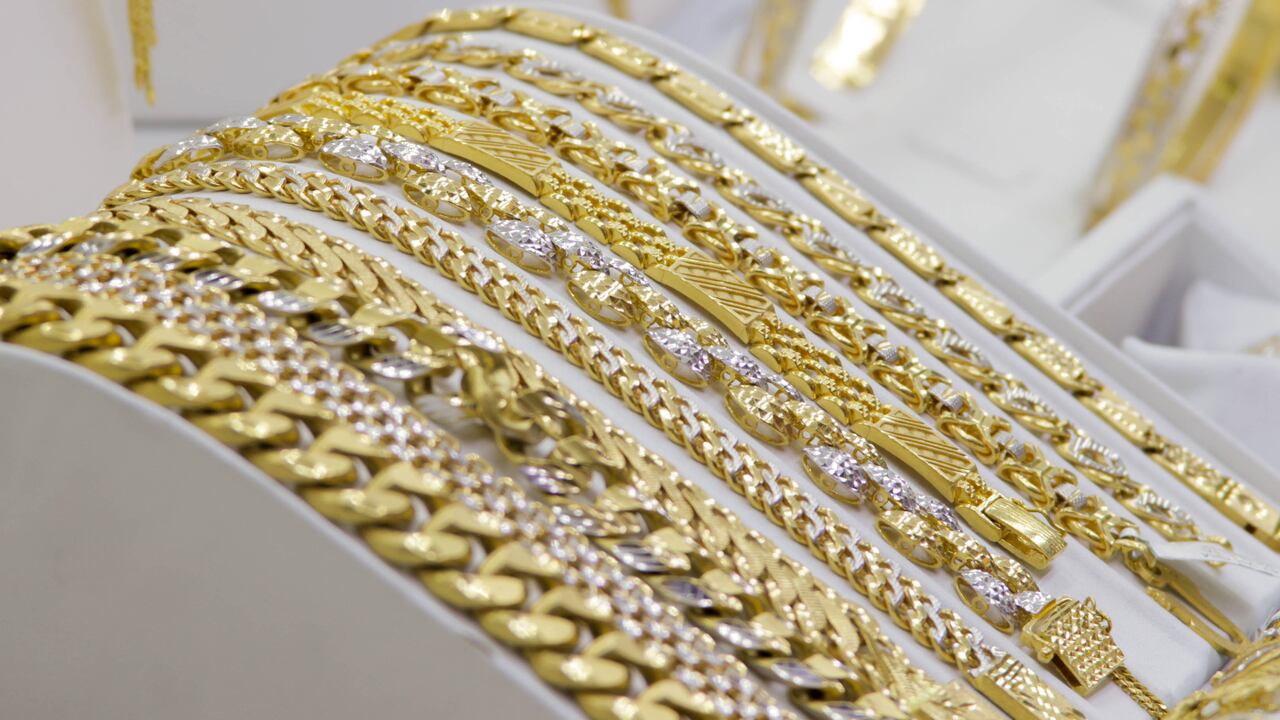 Gold Chains - Dubail gold souq market
