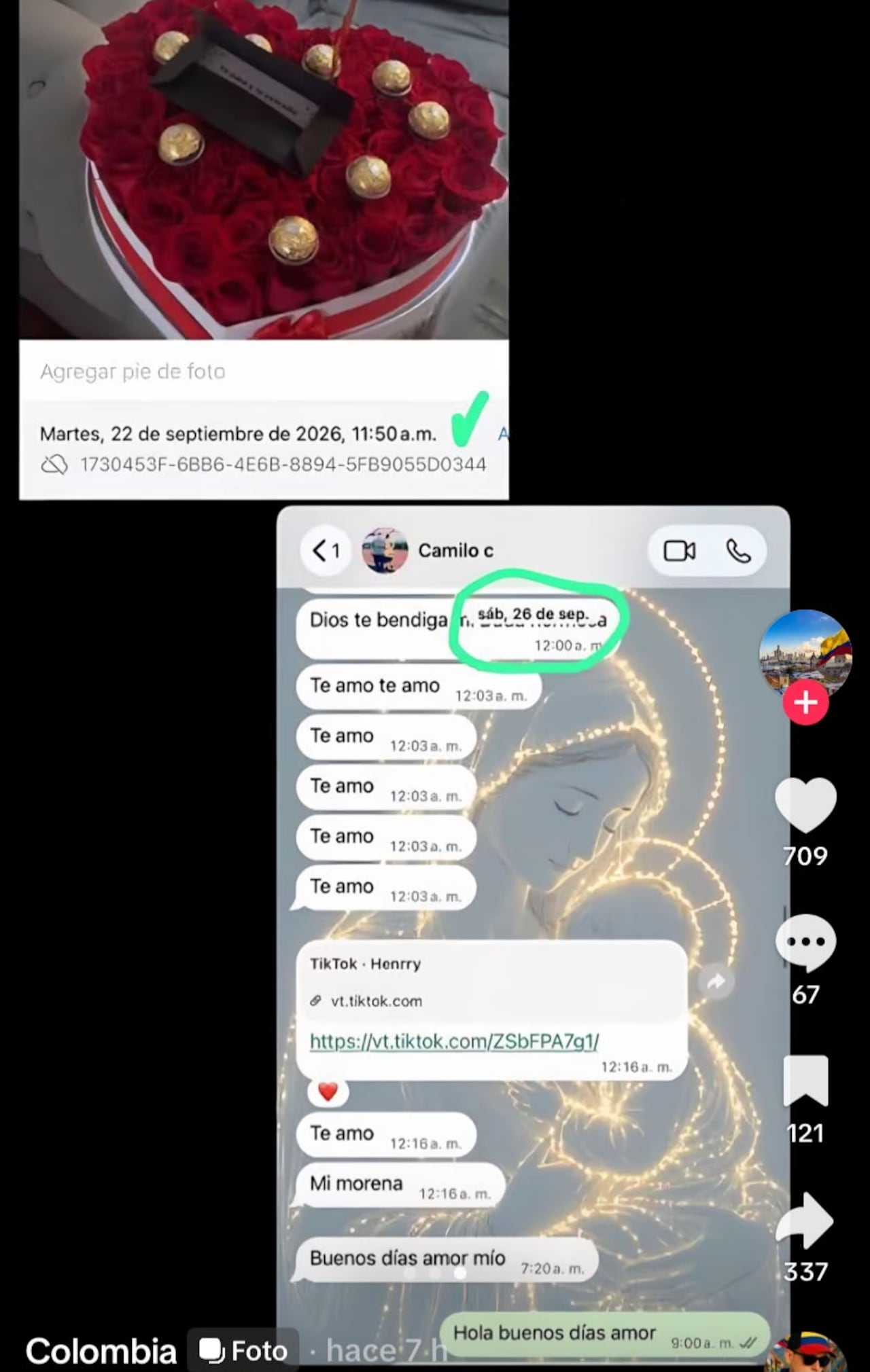 Camilo Cifuentes quedó en medio de la polémica por haber engañado a su pareja sentimental con reconocida influencer.